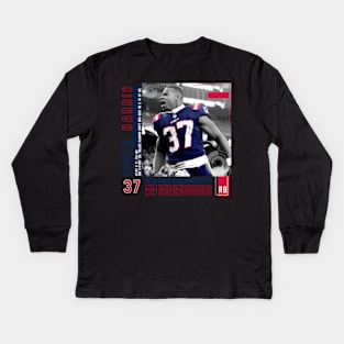 Damien Harris Paper Kids Long Sleeve T-Shirt